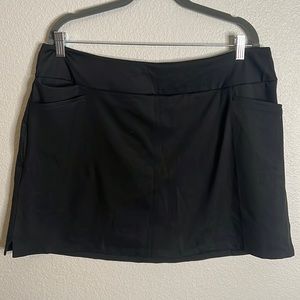 Adidas Black Skort w/ Pockets - NWT